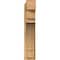 Ekena Millwork Merced Block Rough Sawn Outlooker, Western Red Cedar, 8"W x 28"D x 40"H OUT08X28X40MRC05RWR - alternate 2